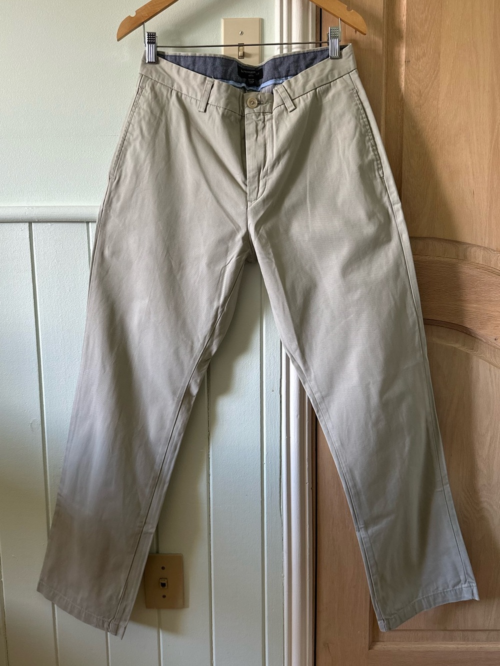 Banana Republic Factory Men's Tan Gavin fit Chinos 32x32
